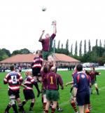 Wiggy commands the lineout.